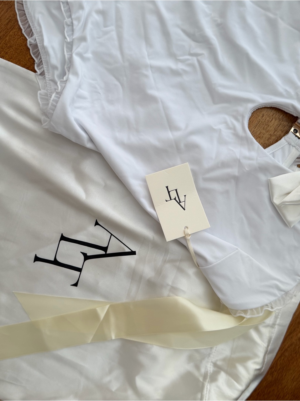 Alt Swim White One-Piece Swimsuit (Perfect For Bridal Events) — image 7 of 8